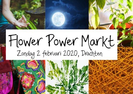 Flower Power Markt Promotie Noord