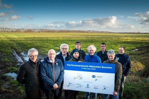 Pachtovereenkomst natuurinclusieve landbouw Midwolder Bouwten ondertekend - Promotie Noord